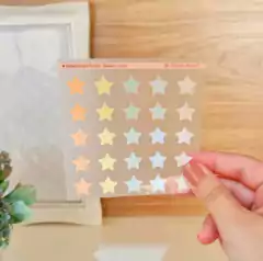 Adesivo para Tecido - Estrela na internet