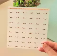 Adesivo para Tecido - Mini Cílios Lu 1 cm na internet