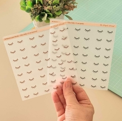 Adesivo para Tecido - Mini Cílios Kelly 1 cm