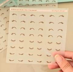 Adesivo para Tecido - Mini Cílios 1 cm na internet