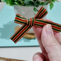 Fita Listras Natal 10 mm - 2 metros