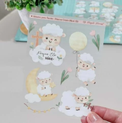 Adesivo para Tecido - Páscoa Cristã Mod. 02