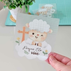 Adesivo para Tecido - Páscoa Cristã Mod. 03 - comprar online