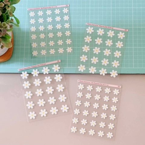 Adesivos para Objetos - Margaridas (Mod. 02)