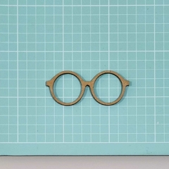Mini Óculos MDF - Redondo (vários tamanhos) - Ateliê Magali Moraes - Materiais para Bonecas e Artesanato