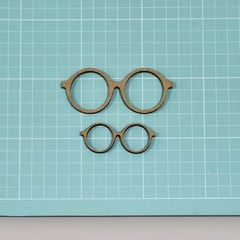 Mini Óculos MDF - Redondo (vários tamanhos) - comprar online