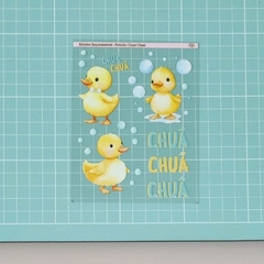 Adesivo Impermeável para Objetos - Patinho Chuá Chuá na internet