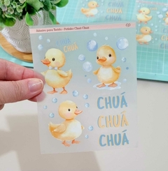 Adesivo para Tecido - Patinho Chuá Chuá - comprar online