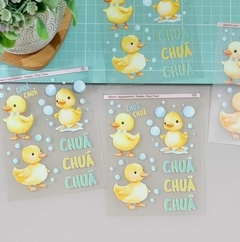 Adesivo Impermeável para Objetos - Patinho Chuá Chuá - comprar online