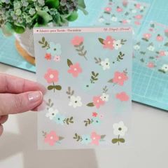 Adesivo para Tecido - Florzinhas