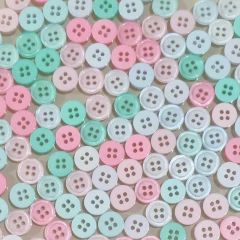 Mix Botões Redondos Cores Frias 11 mm - 20 unidades - comprar online