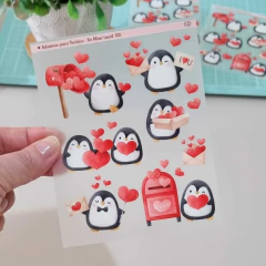 Adesivos para Tecidos - Mensagem de Amor (Mod. 02)