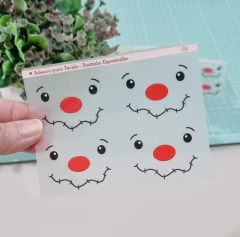 Adesivo para Tecido - Rostinho de Espantalho