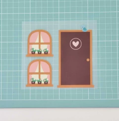 Adesivo para Tecido - Mini Mundo de Melina (Dani Fiuza) - Mod 02 na internet