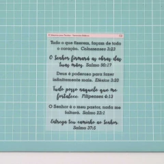 Adesivos para Tecidos - Versículos Bíblicos - comprar online