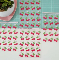 Adesivos para Objetos - Ma Chérie (Cerejinhas)