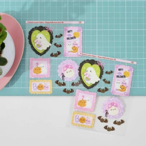 Adesivos para Objetos - Happy Halloween (mod. 02)