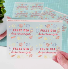 Adesivos para Tecidos - Dia das Crianças
