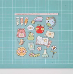 Adesivos para Tecidos - Dia dos Profes (mod. 01) - comprar online