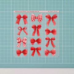 Adesivos para Tecidos - Laços Vermelhos (mod. 01) - comprar online