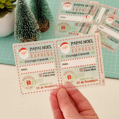 Adesivos para Tecidos - Entrega Especial Papai Noel - vários tamanhos - comprar online