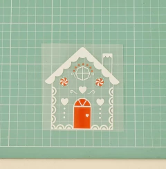 Imagem do Adesivos para Tecido + Molde - Gingerbreads Tamanho M