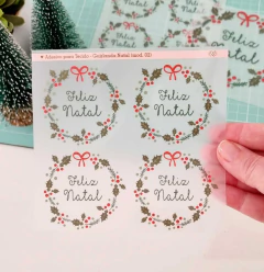 Adesivos para Tecidos - Guirlanda de Natal (mod. 02) - comprar online