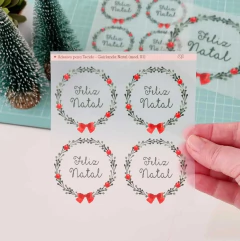 Adesivos para Tecidos - Guirlanda de Natal (mod. 01) - loja online