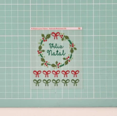 Adesivos para Objetos - Guirlanda de Natal (mod. 02) - comprar online