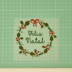 Adesivos para Tecidos - Guirlanda de Natal (mod. 02)