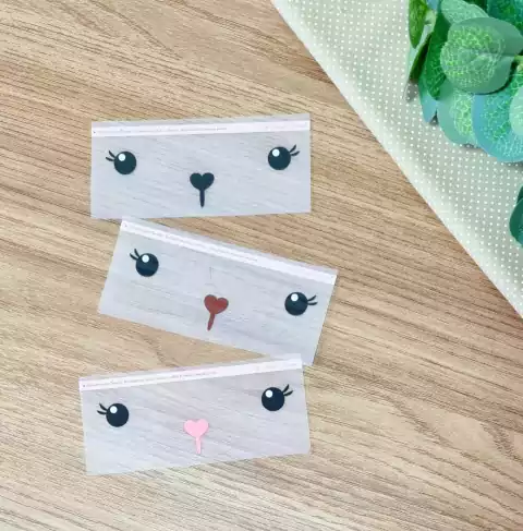 Rostinho de bicho - Focinho Coração