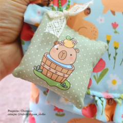 Adesivo para Tecido - Capivara Fofa (mod. 02) - comprar online