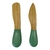 Conjunto de Utensílios de Bambu para Antepasto - 2 peças - Verde