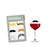 Marcador De Taças E Copos Bigode - Silicone