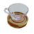 Xicara Cristal Pires Madeira - comprar online