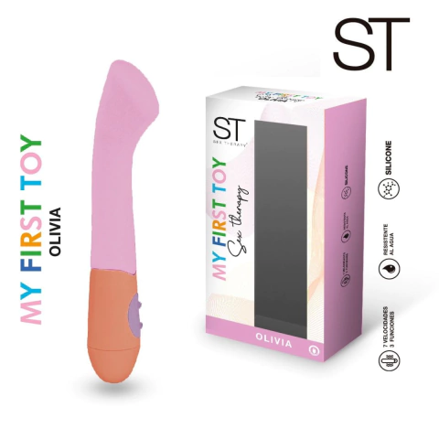 Vibrador Estimulador de Punto G con 10 Velocidades - Recargable -