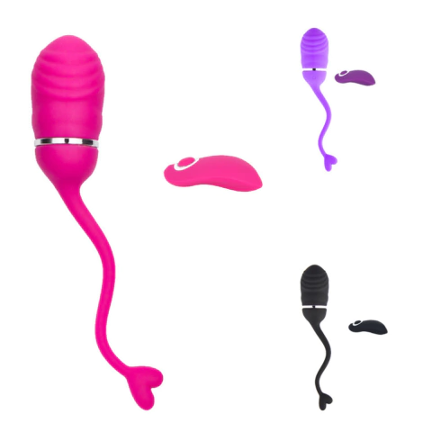 Huevo Bala Vibradora con Control Remoto, Recargable por USB