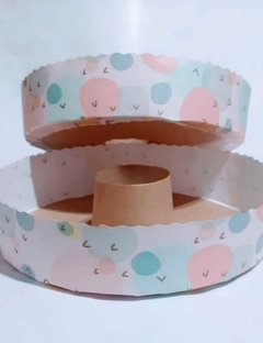 MOLDE ROSCA ESTAMPADO 22 CM