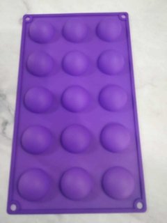 PLACA SILICONA DOMO CHICO X 15
