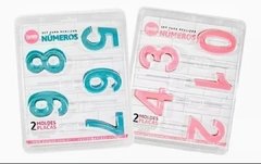 SET DE PLACAS NUMEROS