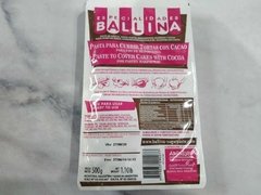 PASTA PARA CUBRIR TORTAS CON CACAO