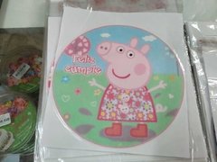 PLACAS COMESTIBLES PARA TORTAS PEPAPIG
