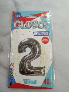 GLOBO METALIZADO 40 CM