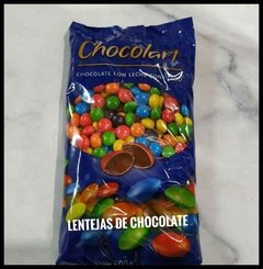 LENTEJAS DE CHOCOLATE POR 500 GR