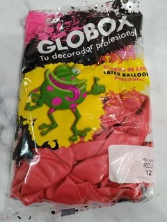 GLOBOS PERLADOS ROJOS X50