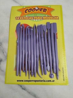 SET 14 ESTECAS PARA MODELAR