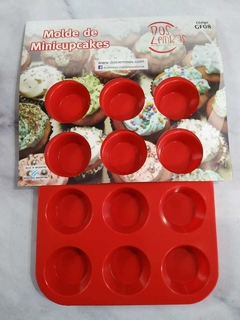 MOLDE SILICONA MUFFINS POR 12 CAVIDADES