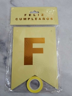 BANDERINES FELIZ CUMPLEAÑOS COLORES