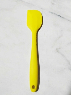 ESPÁTULA ENTERA DE SILICONA DE 20 CM MANGO RÍGIDO