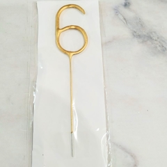 VELA CHISPITA NUMERO SEIS